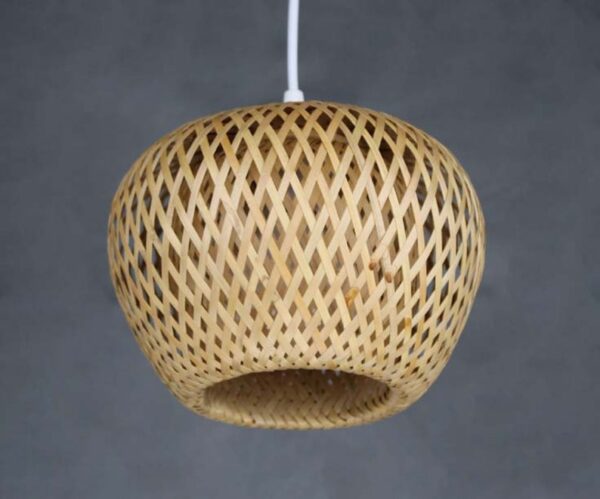 Small Bamboo Pendant Light